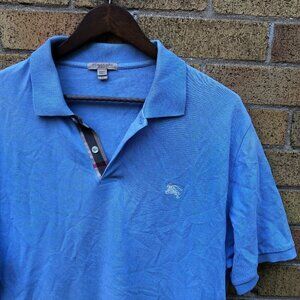 Vintage Burberry Brit Novacheck Collar Button Up Shirt XL